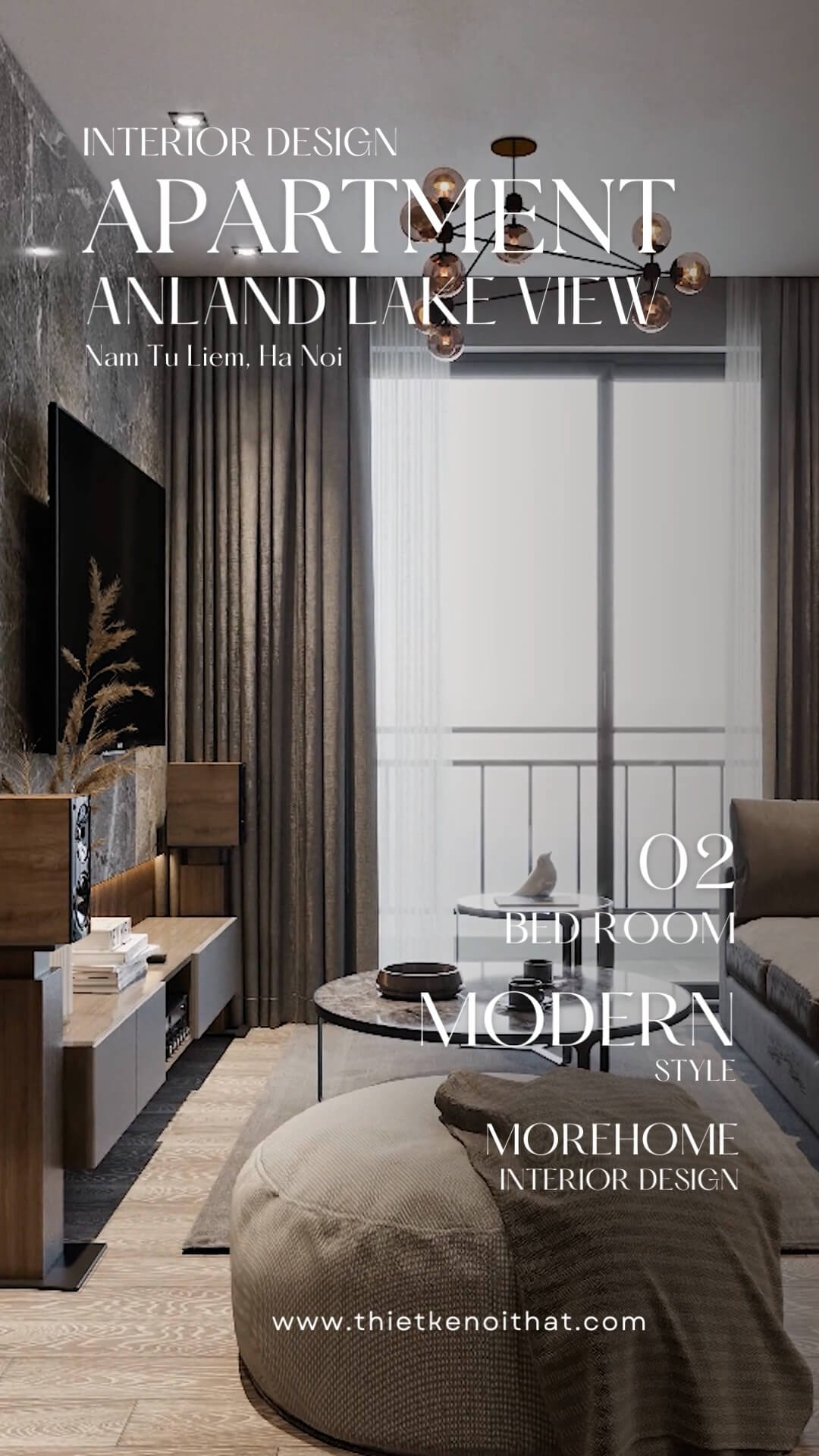 Khám Phá Sự Sang Trọng và Hiện Đại Tại Chung Cư Thiết Kế của MoreHome